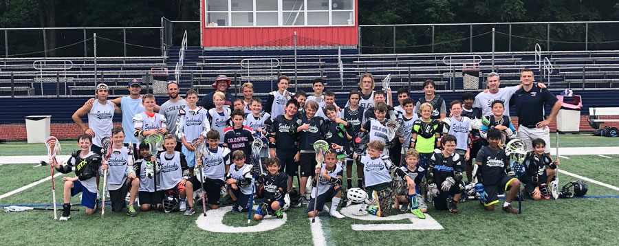 Boy's Lacrosse Huddle